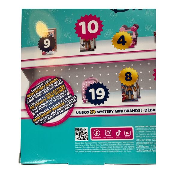 Mini Brands Disney ZURU New Advent Calendar 24 Pack 4 Exclusive Mystery Minis - Picture 3 of 4